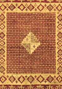 Abstract Brown Modern Rug, abs2568brn