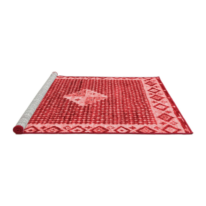 Modern Red Washable Rugs