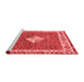 Modern Red Washable Rugs