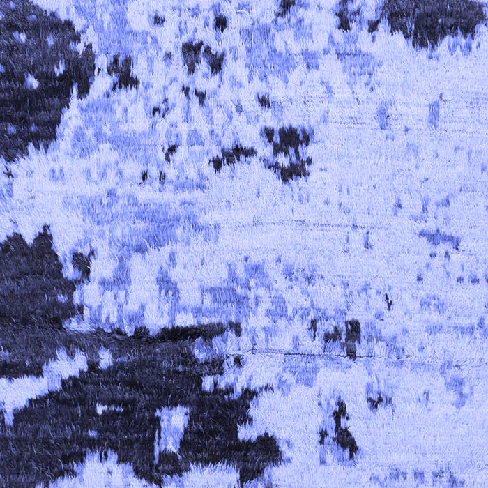 Machine Washable Abstract Blue Modern Rug, wshabs2569blu
