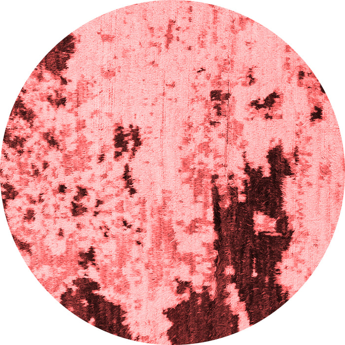 Machine Washable Abstract Red Modern Rug, wshabs2569red