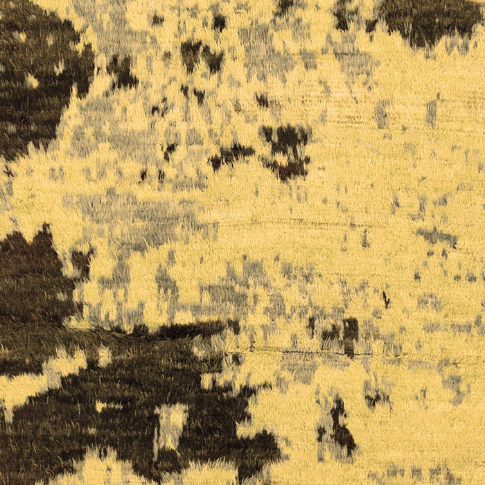 Machine Washable Abstract Brown Modern Rug, wshabs2569brn