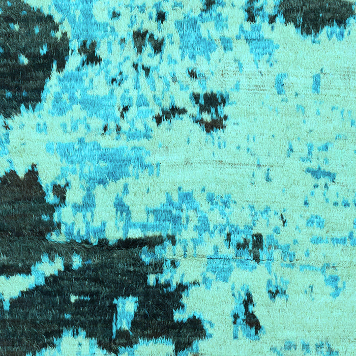 Machine Washable Abstract Light Blue Modern Rug, wshabs2569lblu