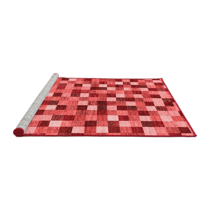 Modern Red Washable Rugs