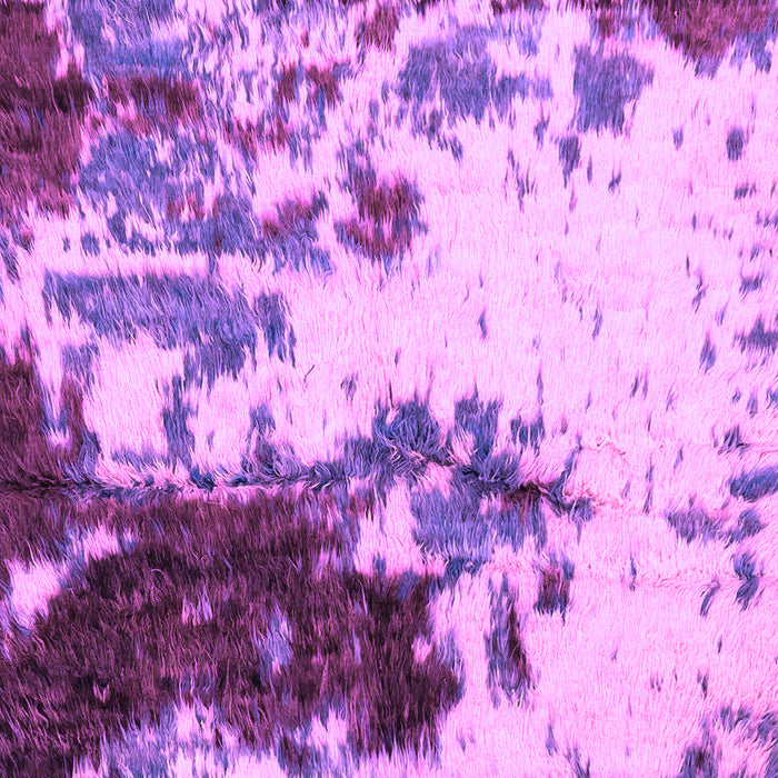 Machine Washable Abstract Purple Modern Area Rugs, wshabs2570pur