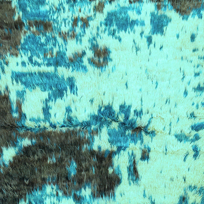 Abstract Light Blue Modern Rug, abs2570lblu