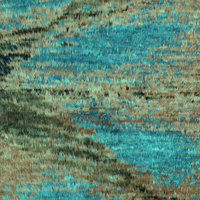 Abstract Turquoise Modern Rug, abs2571turq