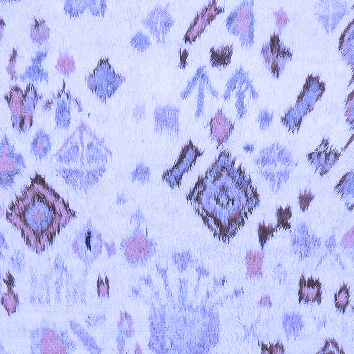 Machine Washable Abstract Blue Modern Rug, wshabs2572blu