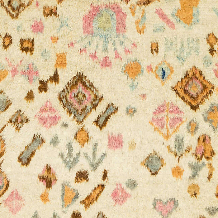 Machine Washable Abstract Khaki Gold Rug, wshabs2572