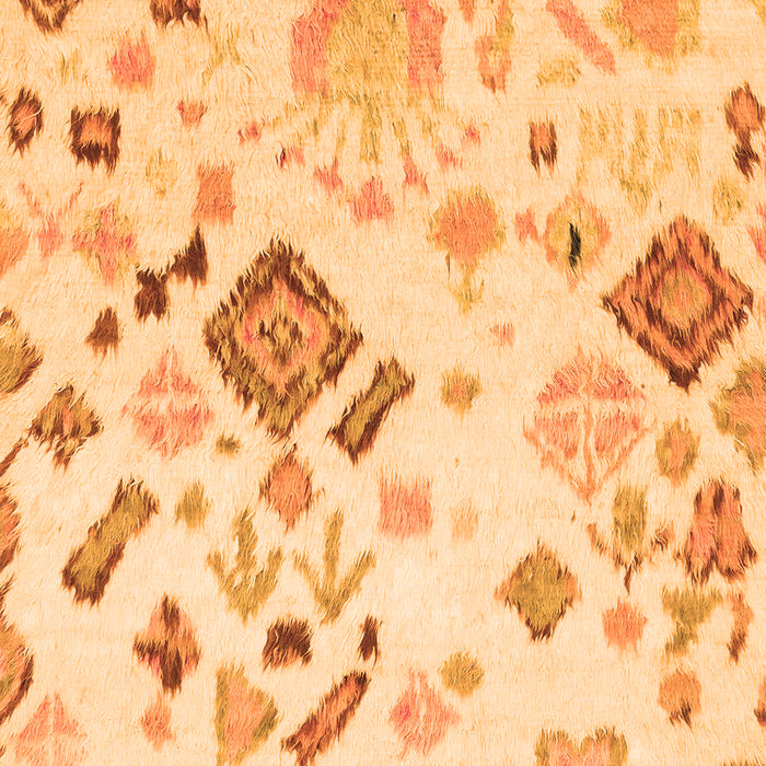 Abstract Orange Modern Rug, abs2572org