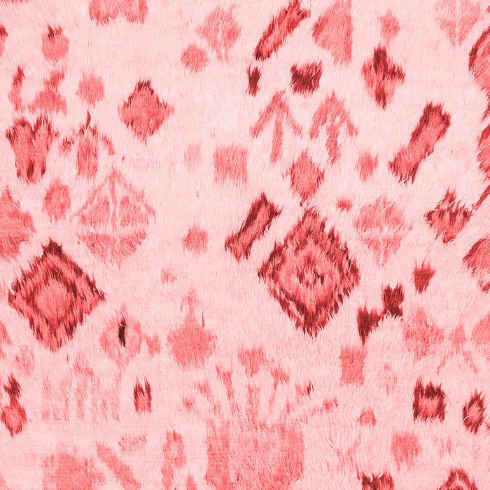 Abstract Red Modern Area Rugs