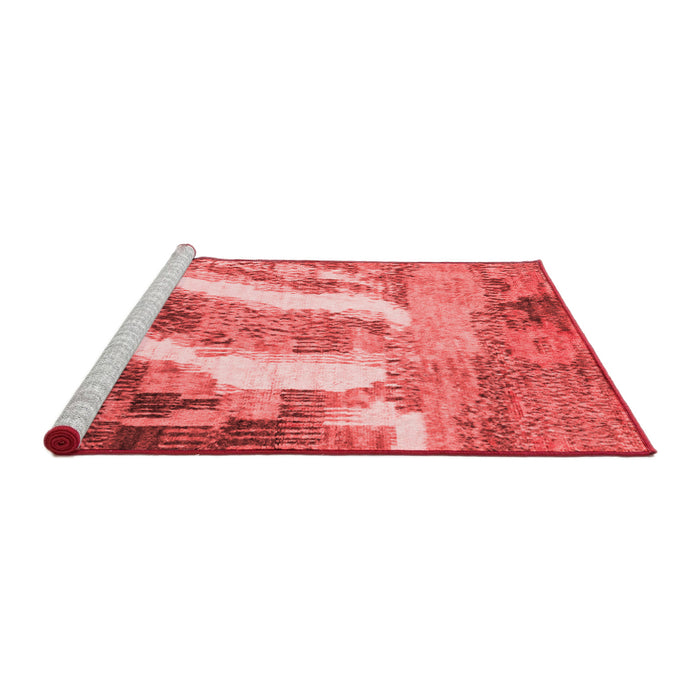 Modern Red Washable Rugs
