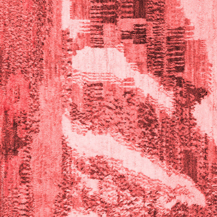 Abstract Red Modern Rug, abs2573red