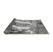 Sideview of Abstract Gray Modern Rug, abs2573gry