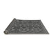 Sideview of Abstract Gray Modern Rug, abs2574gry