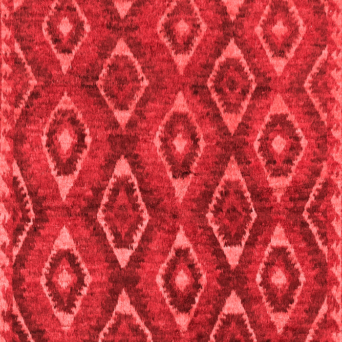 Abstract Red Modern Area Rugs
