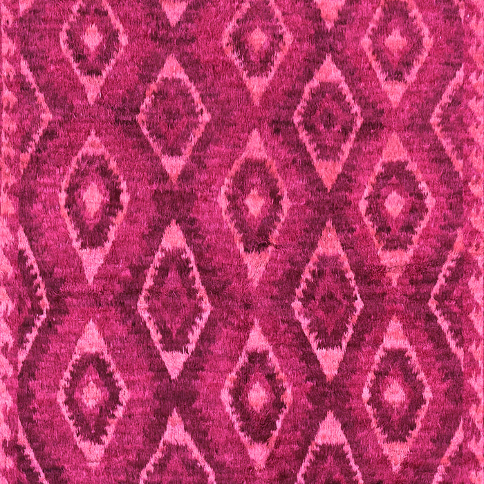 Machine Washable Abstract Pink Modern Rug, wshabs2574pnk
