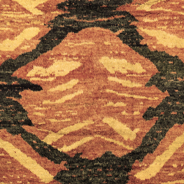 Abstract Brown Modern Rug, abs2575brn