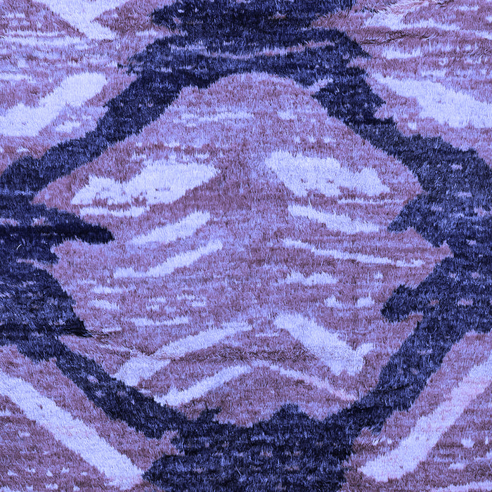 Abstract Blue Modern Rug, abs2575blu