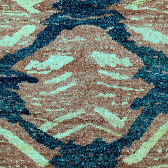 Abstract Light Blue Modern Rug, abs2575lblu