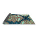 Sideview of Abstract Light Blue Modern Rug, abs2575lblu