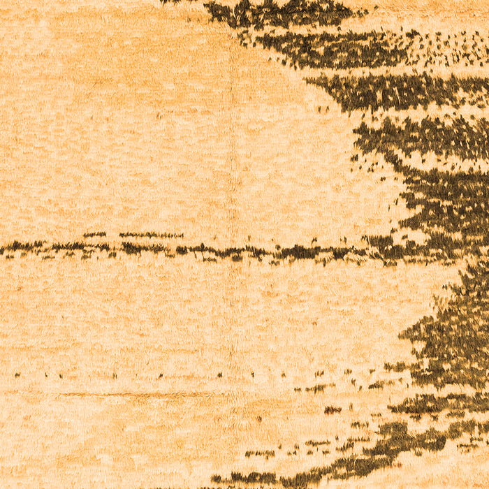Machine Washable Abstract Orange Modern Area Rugs, wshabs2576org
