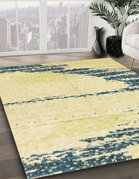 Abstract Brown Modern Rug, abs2576