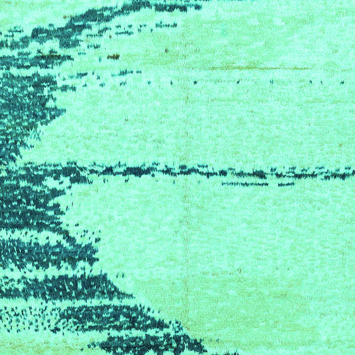 Abstract Turquoise Modern Rug, abs2576turq