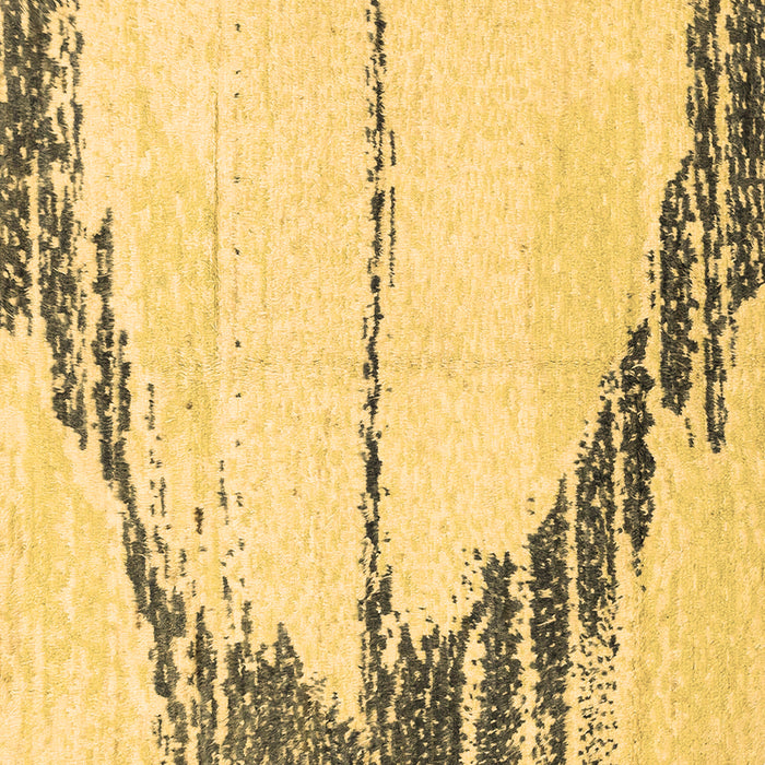 Square Machine Washable Abstract Brown Modern Rug, wshabs2576brn