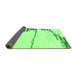 Sideview of Abstract Green Modern Rug, abs2576grn