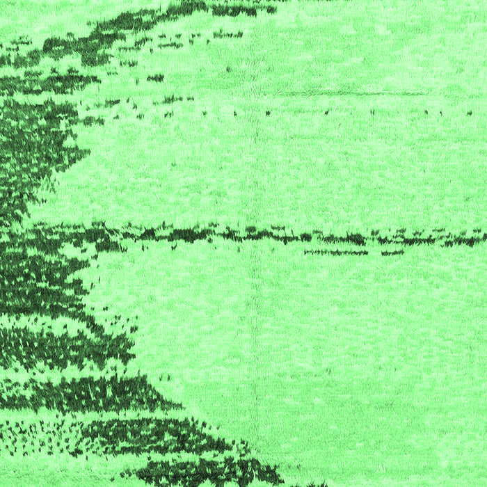 Abstract Emerald Green Modern Rug, abs2576emgrn