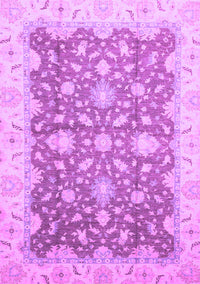 Oriental Purple Traditional Rug, abs2577pur