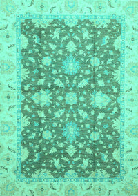 Oriental Turquoise Traditional Rug, abs2577turq