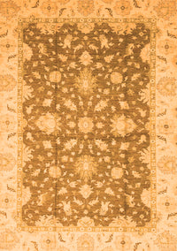 Oriental Orange Traditional Rug, abs2577org