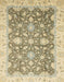 Abstract Dark Almond Brown Oriental Rug, abs2577