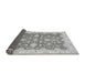 Sideview of Oriental Gray Traditional Rug, abs2577gry