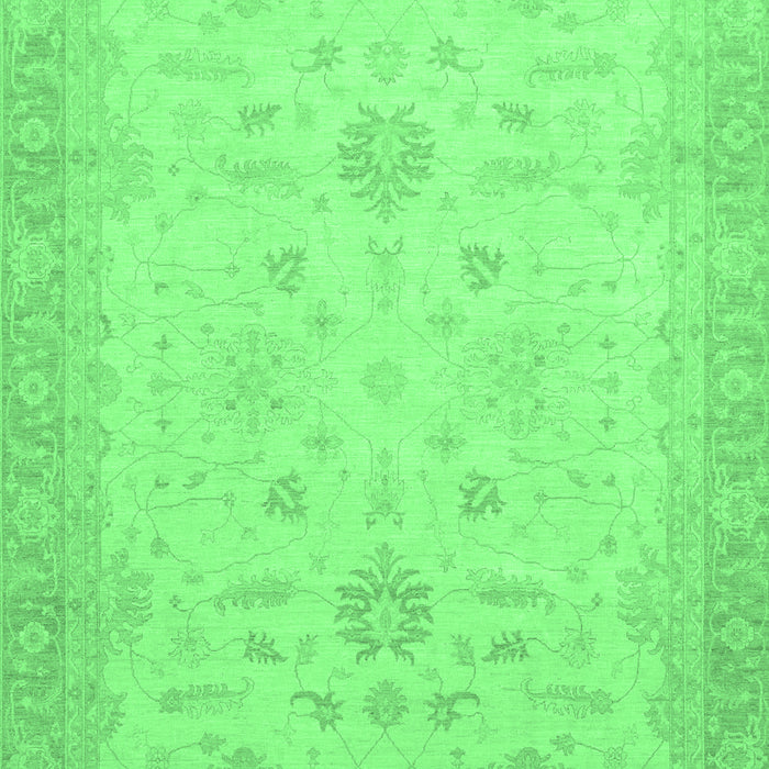 Oriental Emerald Green Traditional Rug, abs2578emgrn