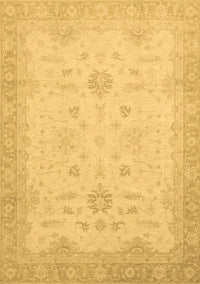 Oriental Brown Traditional Rug, abs2578brn