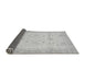 Sideview of Oriental Gray Traditional Rug, abs2578gry