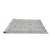 Sideview of Machine Washable Oriental Gray Traditional Rug, wshabs2578gry