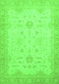 Oriental Green Traditional Rug, abs2578grn