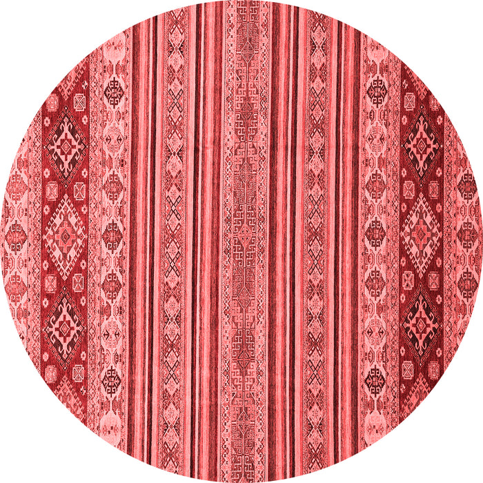 Machine Washable Abstract Red Modern Rug, wshabs2579red