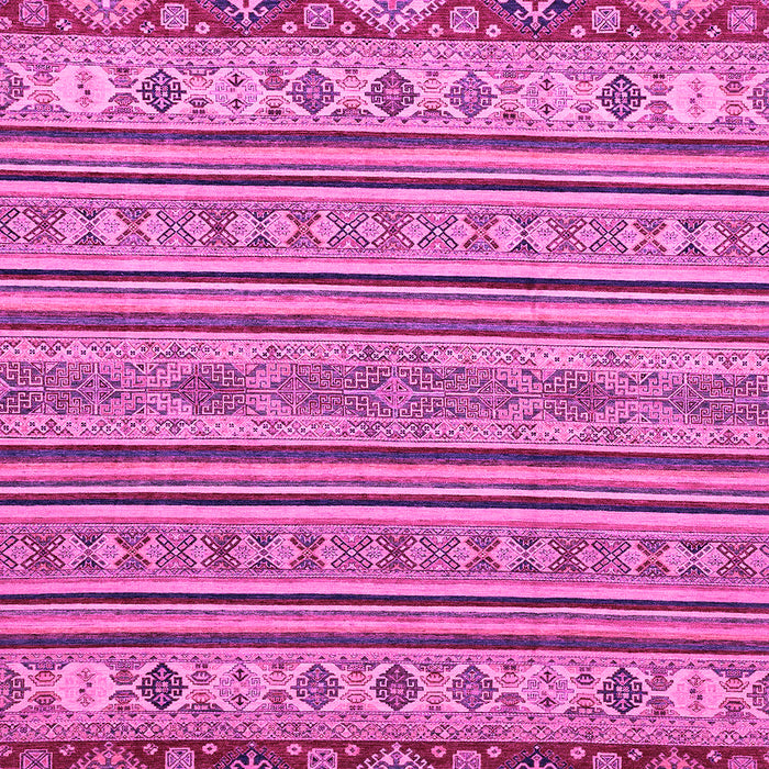 Machine Washable Abstract Pink Modern Rug, wshabs2579pnk
