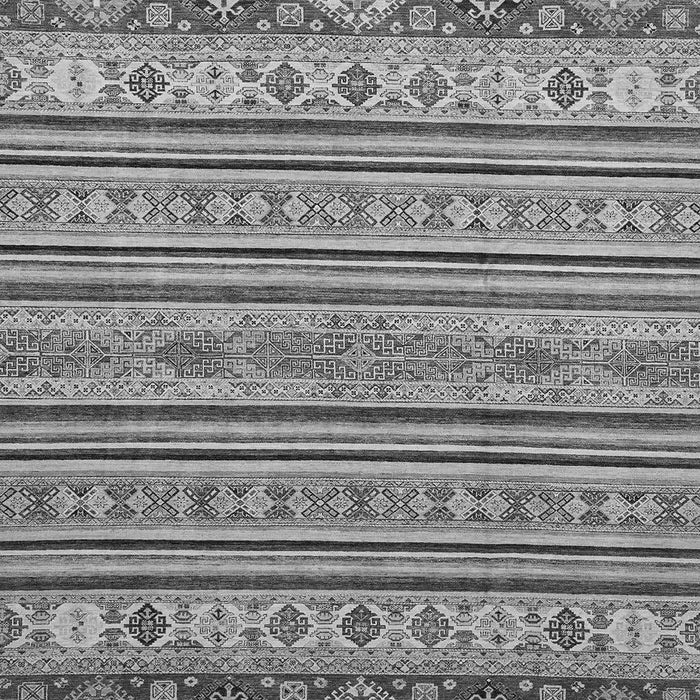 Machine Washable Abstract Gray Modern Rug, wshabs2579gry