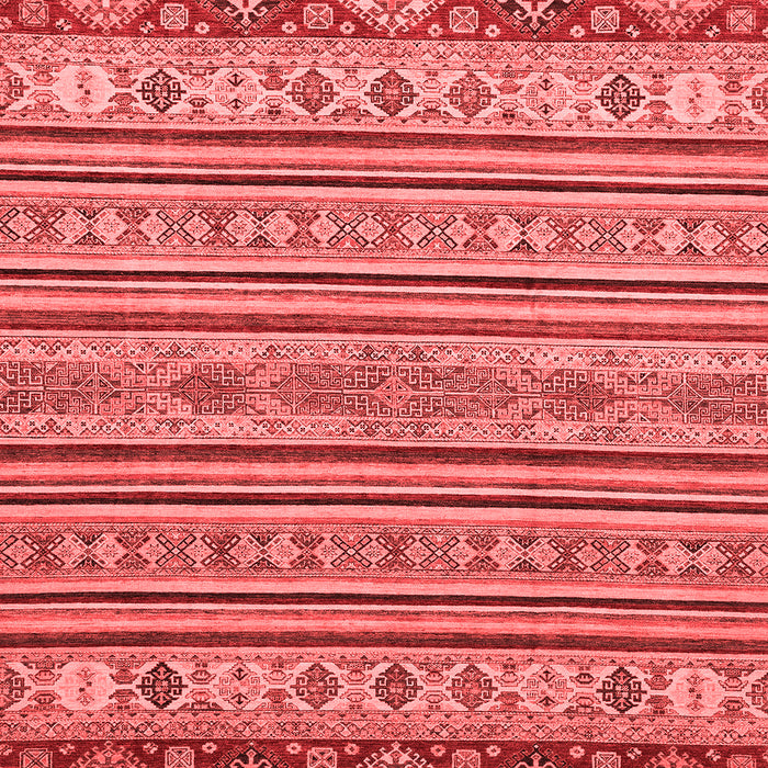 Machine Washable Abstract Red Modern Rug, wshabs2579red