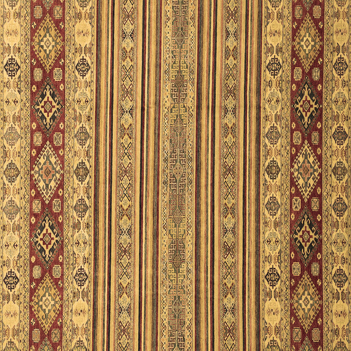 Square Abstract Brown Modern Rug, abs2579brn