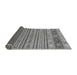 Sideview of Abstract Gray Modern Rug, abs2579gry