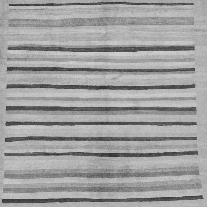 Square Solid Gray Modern Rug, abs257gry