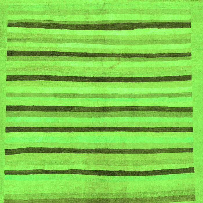 Solid Green Modern Rug, abs257grn