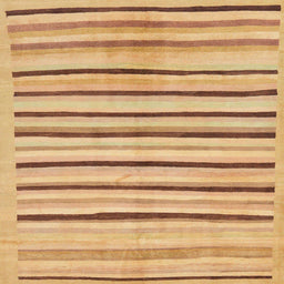 Square Abstract Orange Solid Rug, abs257